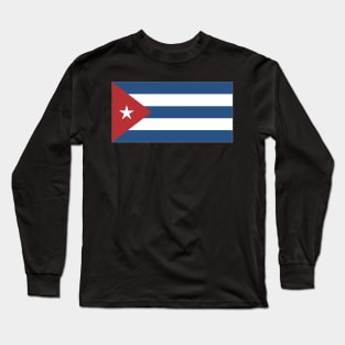 Flag of Cuba Long Sleeve T-Shirt